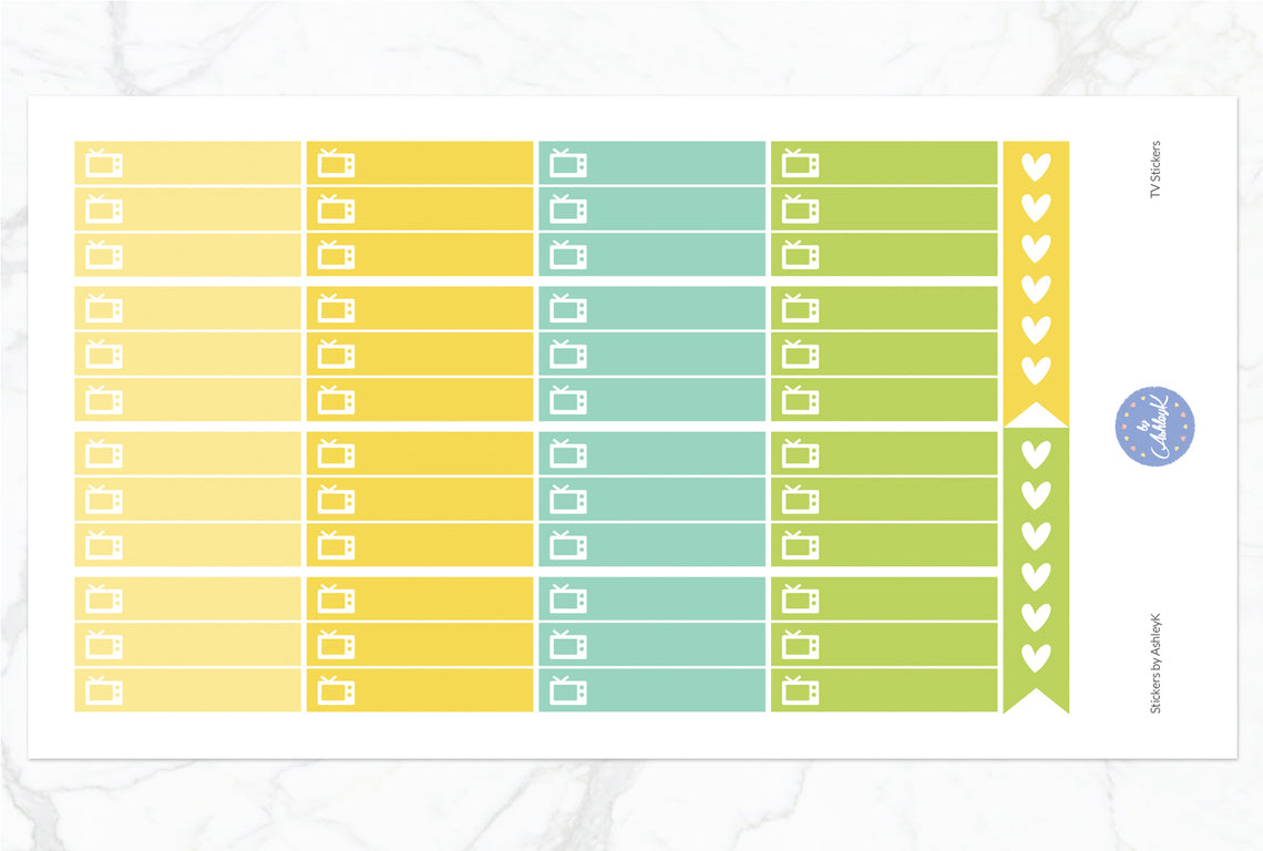 TV Stickers - Lemon&Lime