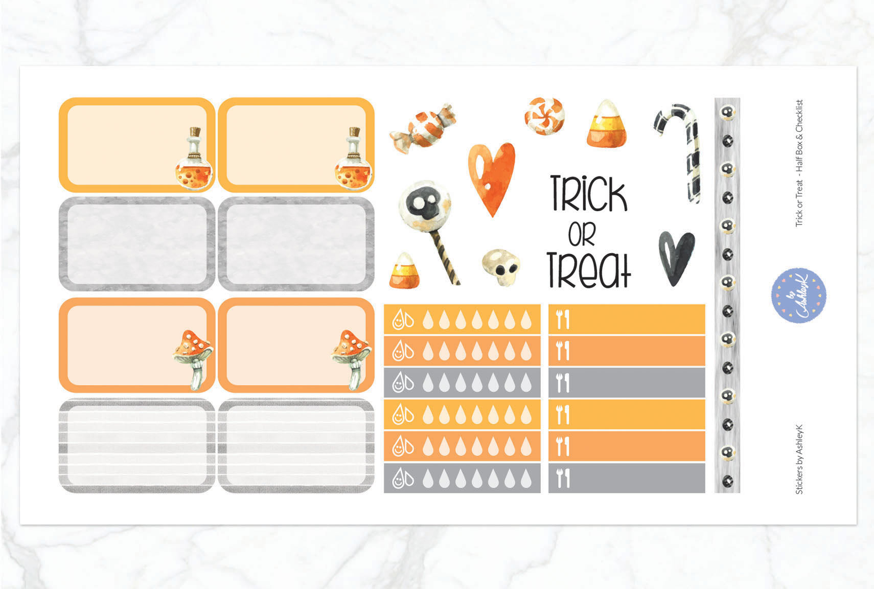 Trick or Treat - Half Box Sheet