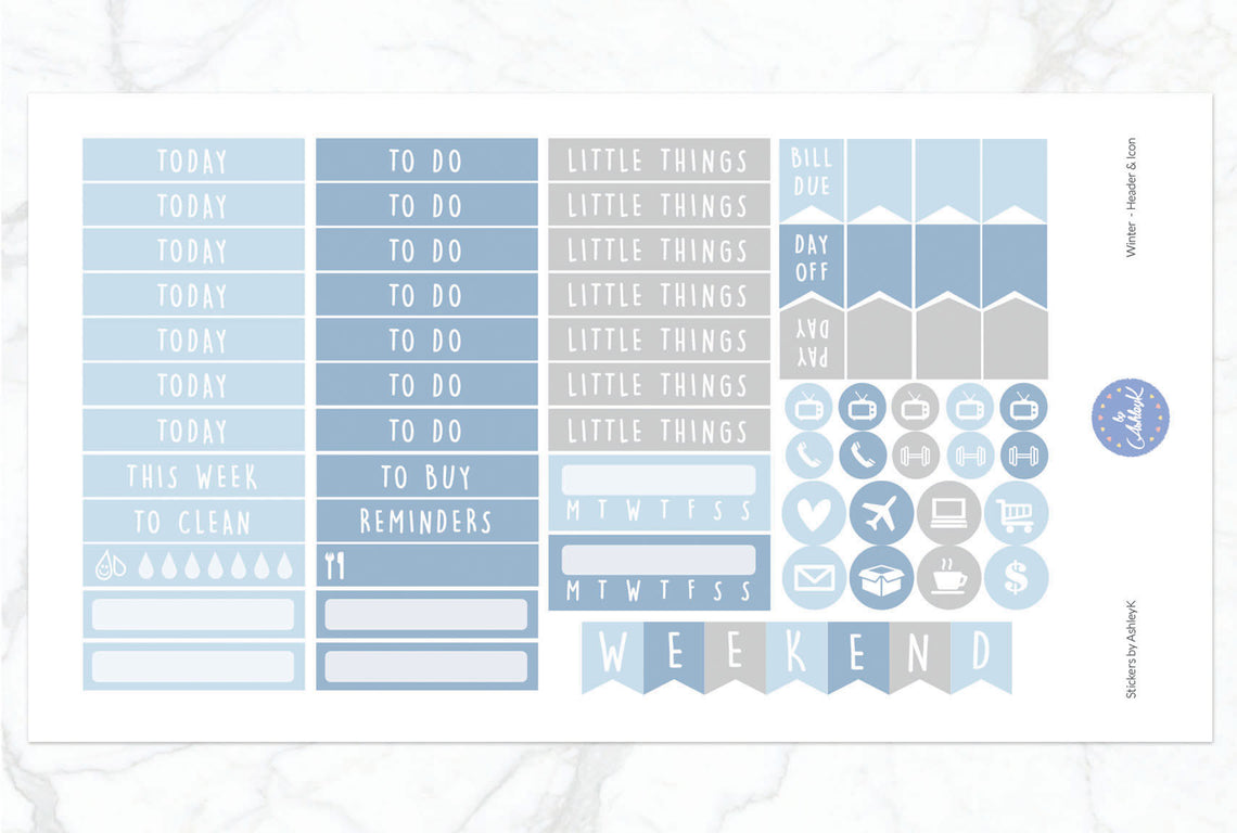 Winter - Functional Sheet