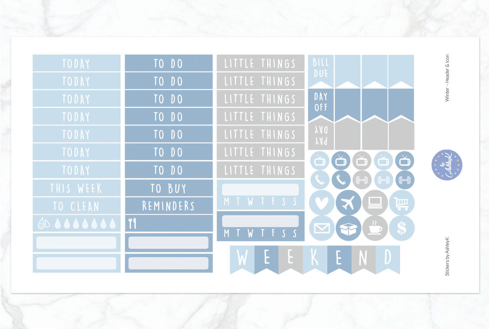 Winter - Functional Sheet