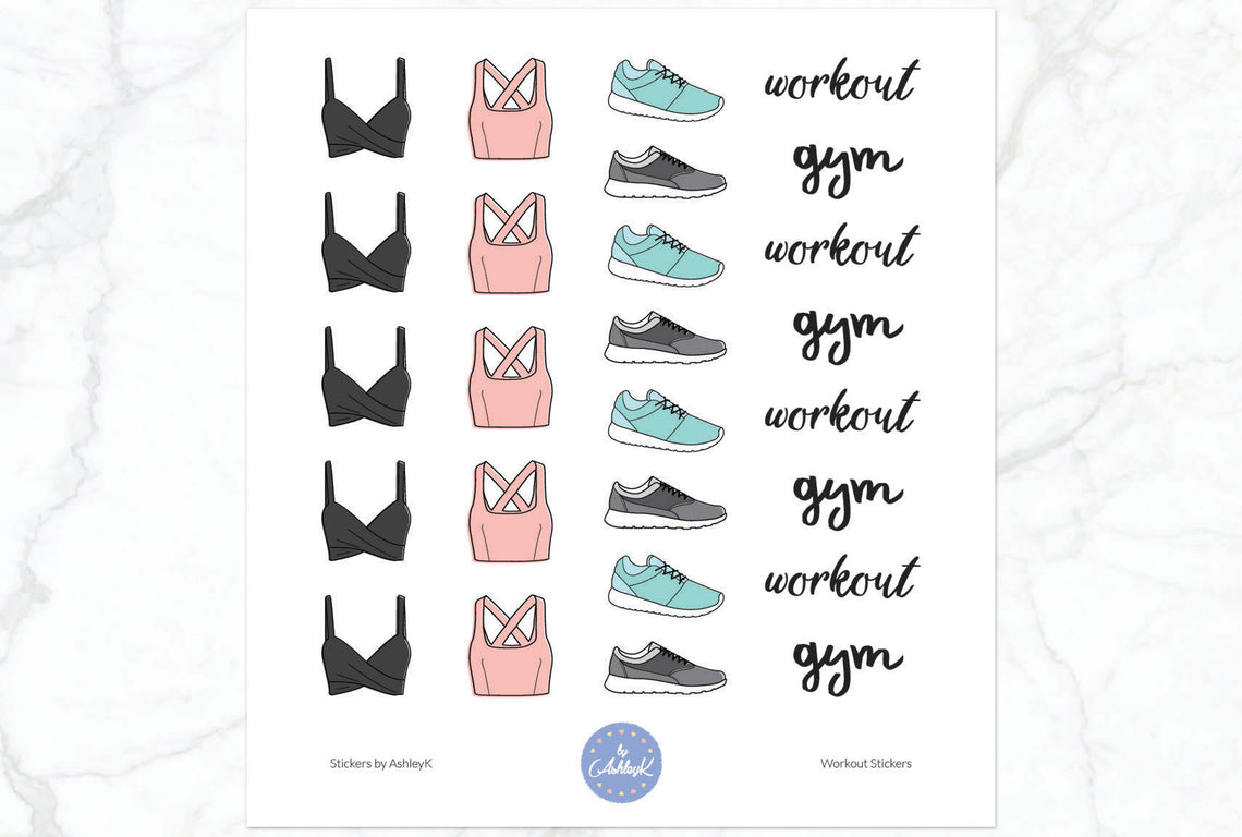 Workout Stickers