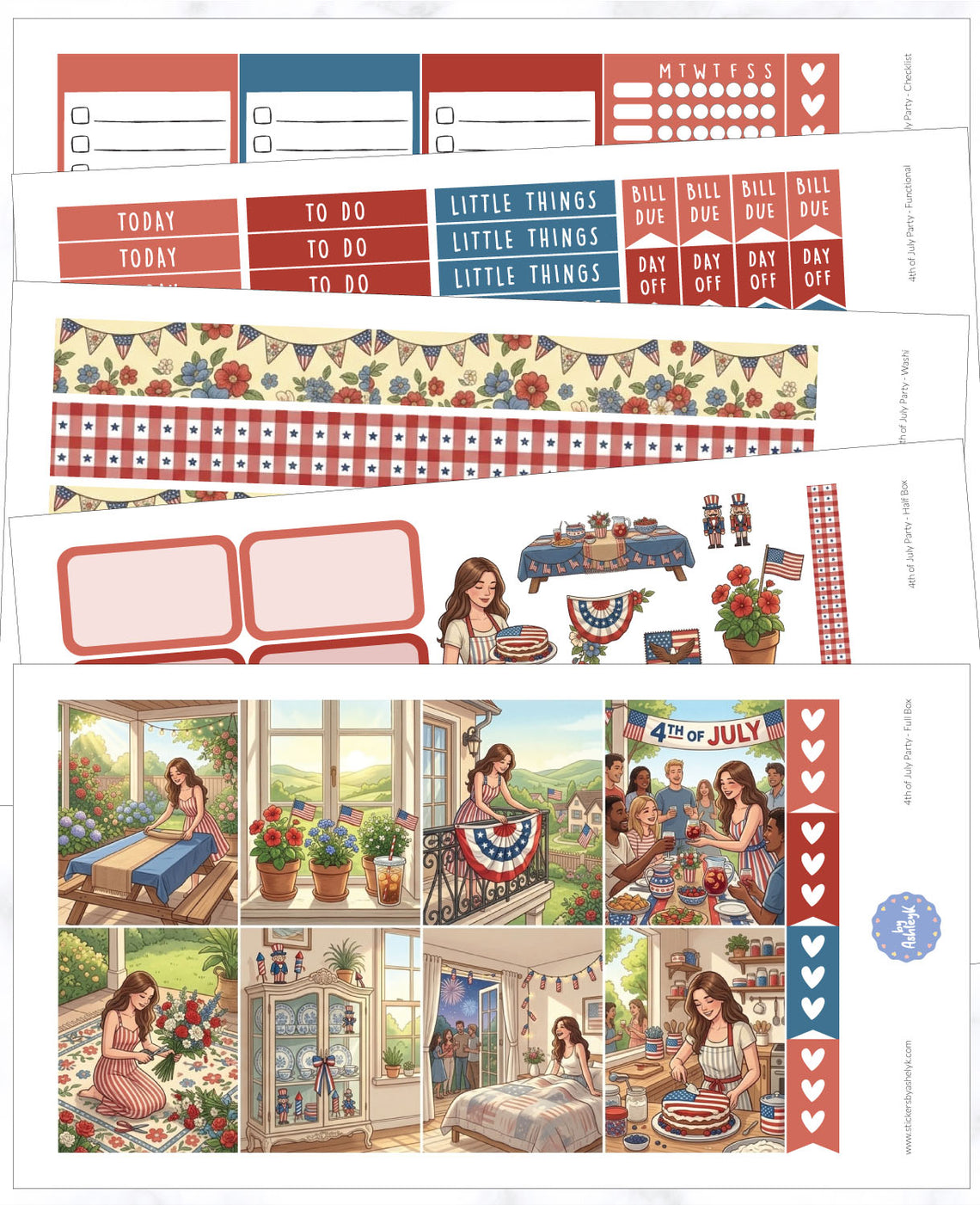 4th of July Party Weekly Kit 