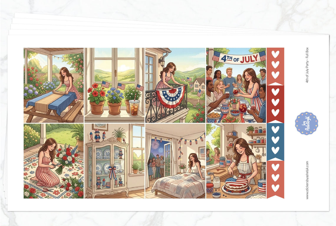 4th of July Party Weekly Kit  - Full Kit