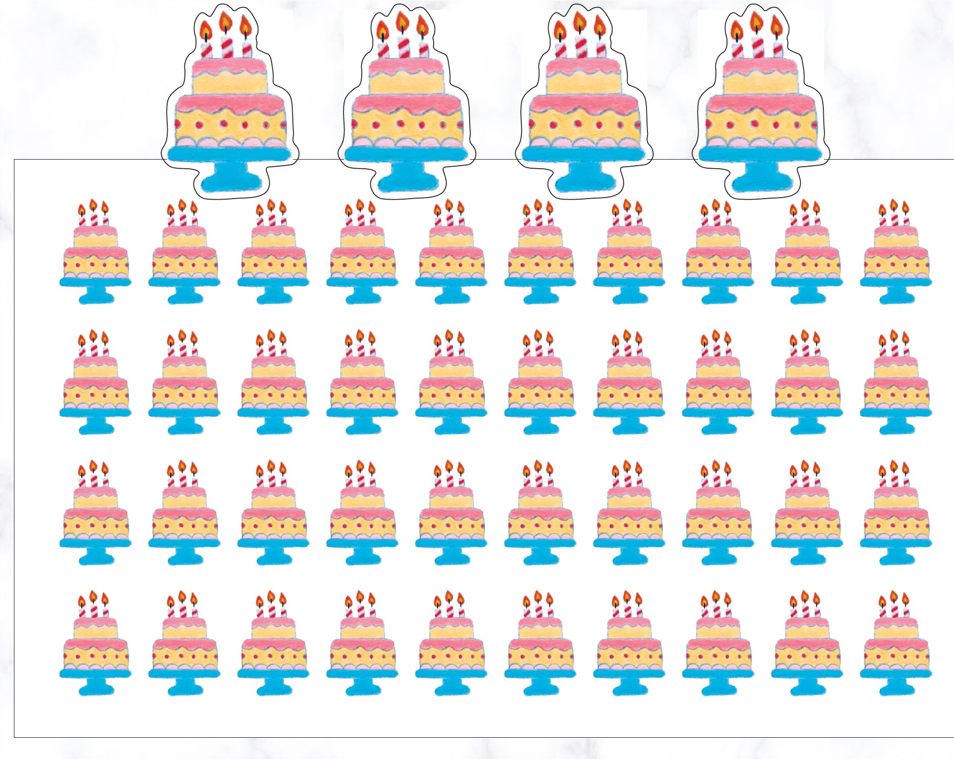 birthday-cake-stickers-stickers-by-ashleyk for Free Printable Birthday Planner Stickers Birthday Cake Stickers – Stickers by AshleyK for Free Printable Birthday Planner Stickers