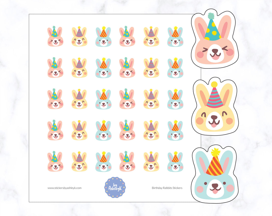 Planner Stickers byAshleyK - Handmade stickers for all planners ...