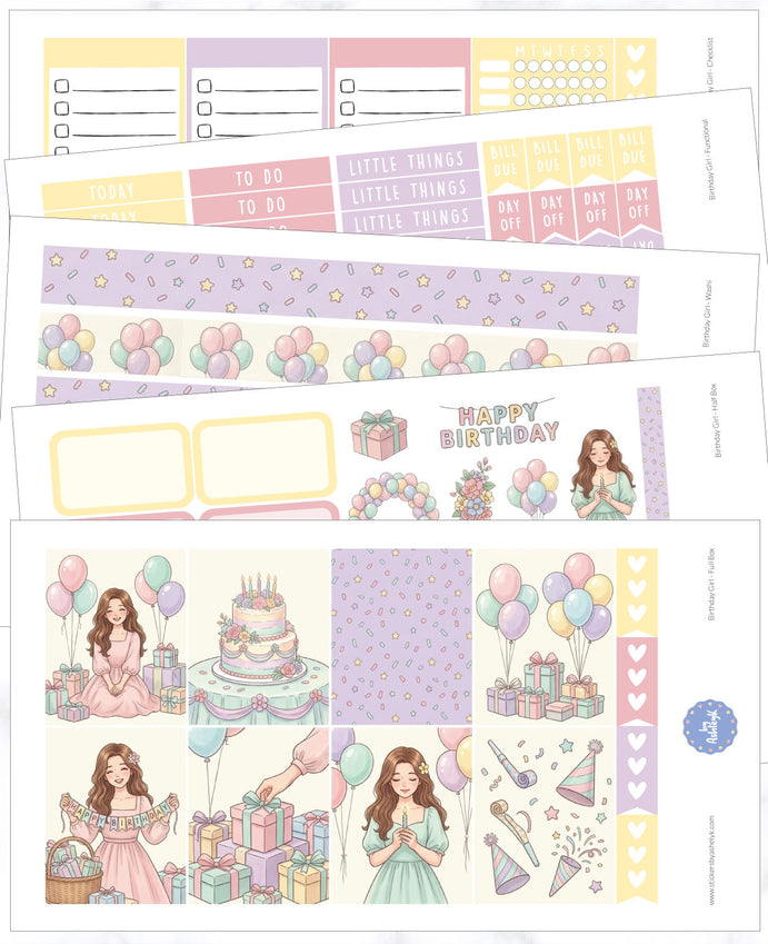 Birthday Girl Weekly Kit 