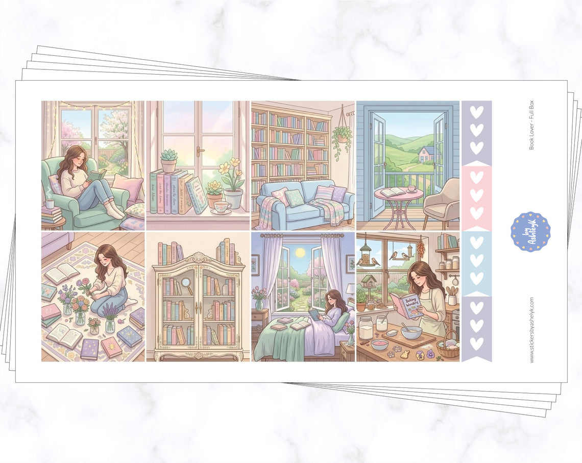 Book Lover Weekly Kit  - Full Kit