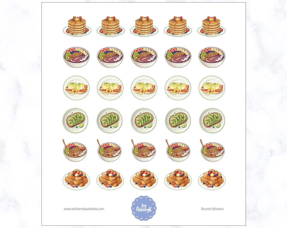 Brunch Stickers