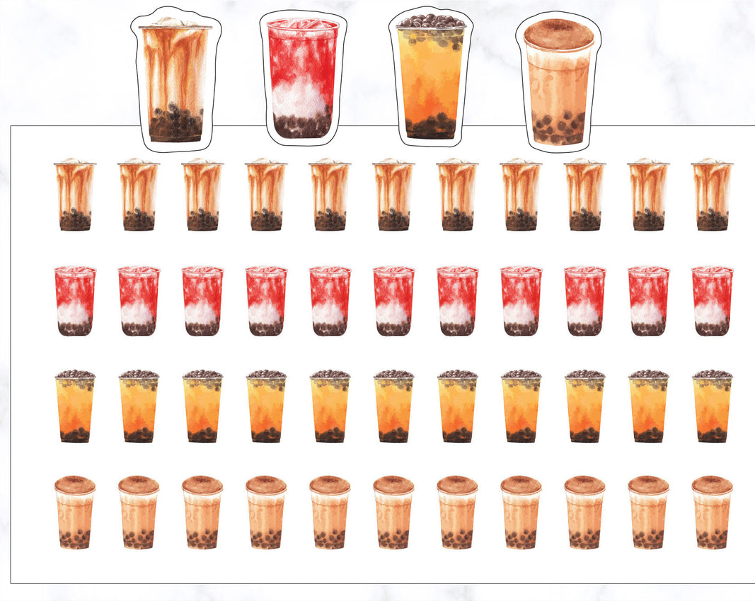 Bubble Tea Love Stickers