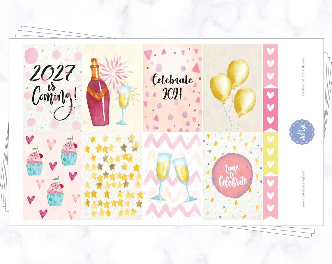 Celebrate 2027 Weekly Kit  - Full Kit