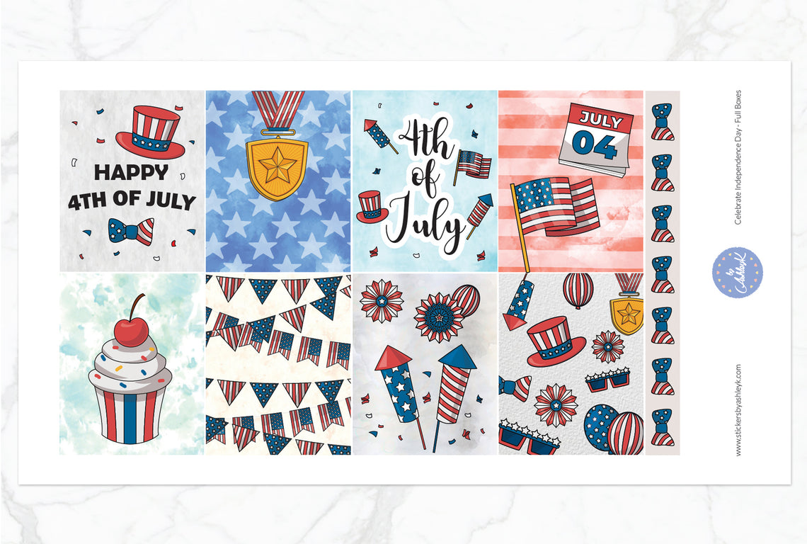 Celebrate Independence Day Weekly Kit - Full Boxes