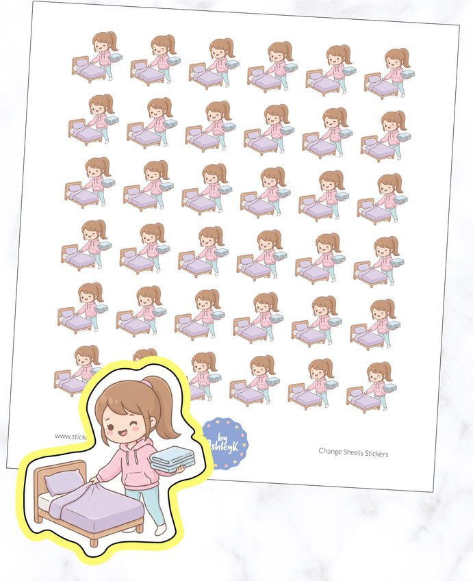 Change Sheets Planner Stickers