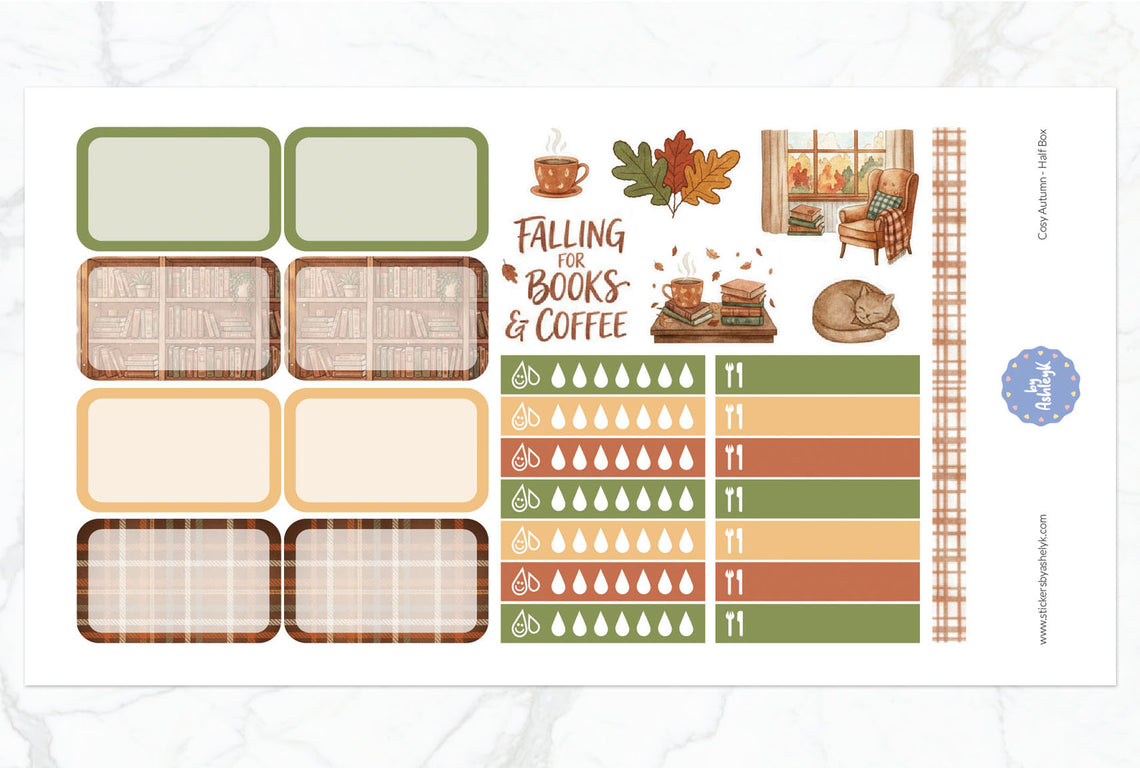 Cosy Autumn Weekly Kit  - Half Box Sheet