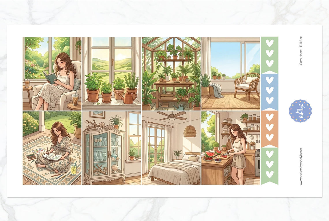 Cosy Home Weekly Kit  - Full Box Sheet