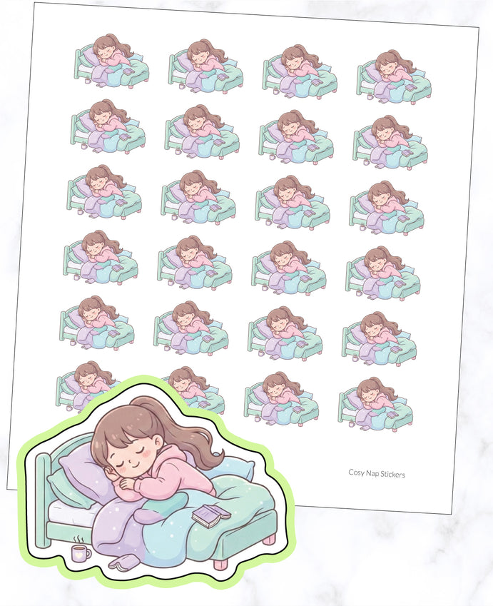 Cosy Nap Planner Stickers