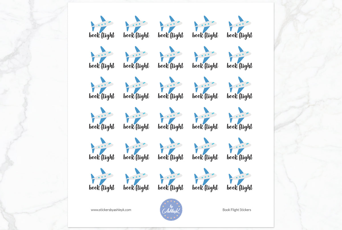 Cute Book Flight Stickers – Stickers by AshleyK