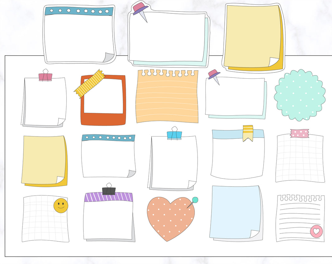 Cute Notes Stickers