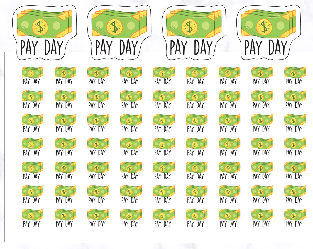 Cute Pay Day Stickers