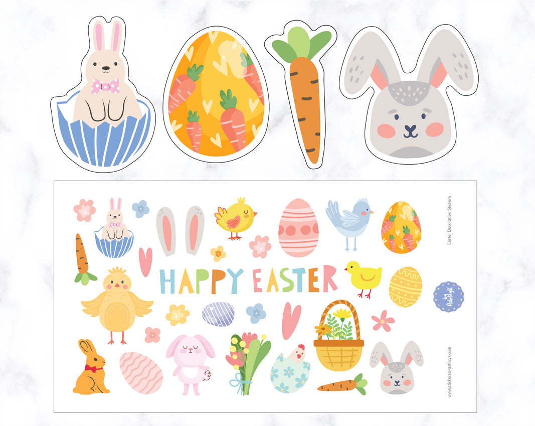 Easter Decorative Stickers