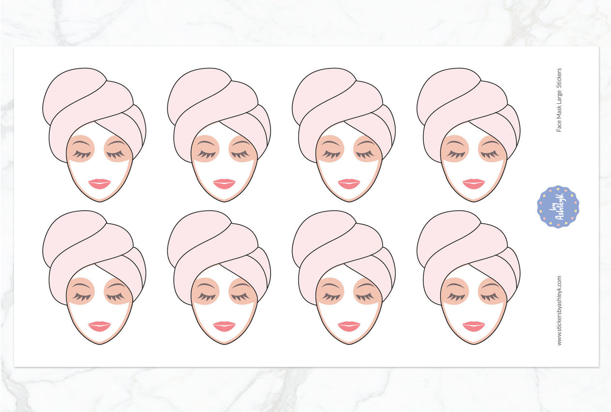 Face Mask Large Stickers