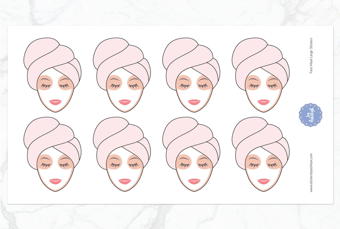 Face Mask Large Stickers