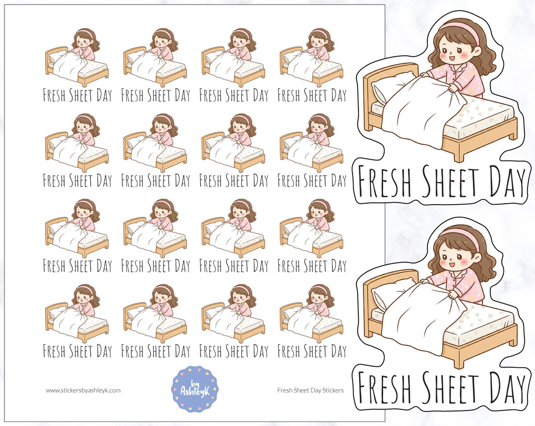 Fresh Sheet Day Planner Stickers