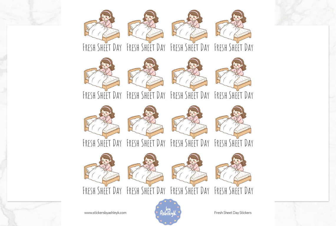 Fresh Sheet Day Planner Stickers