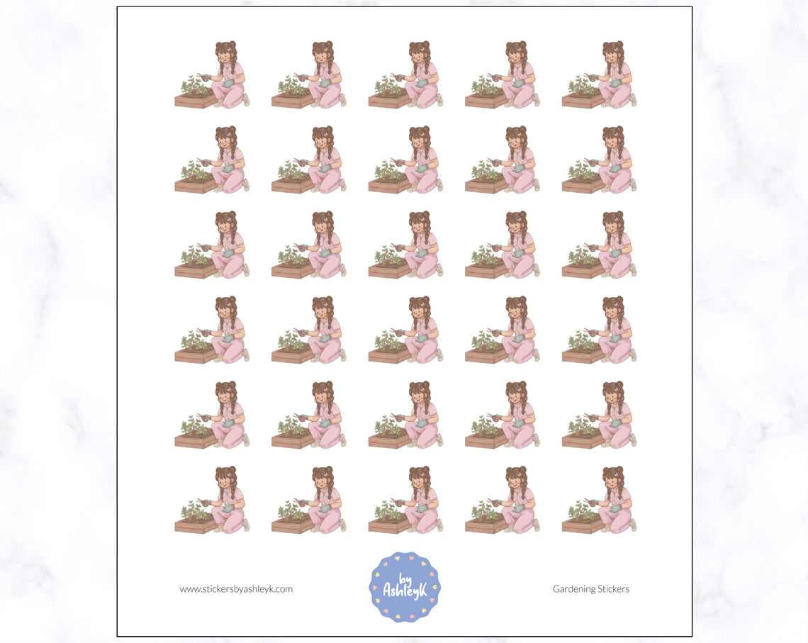 Gardening Planner Stickers