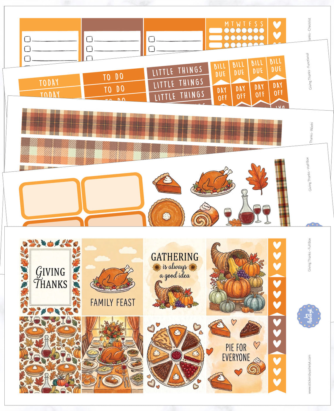 Giving Thanks Weekly Kit 