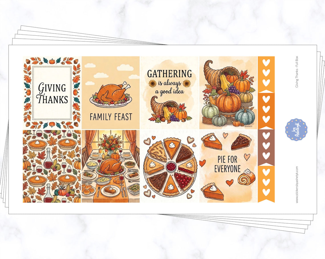 Giving Thanks Weekly Kit  - Full Kit