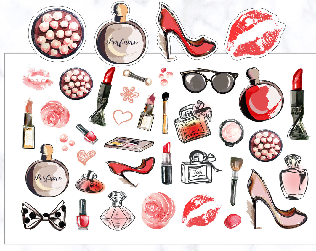 Glamour Essentials Decorative Stickers