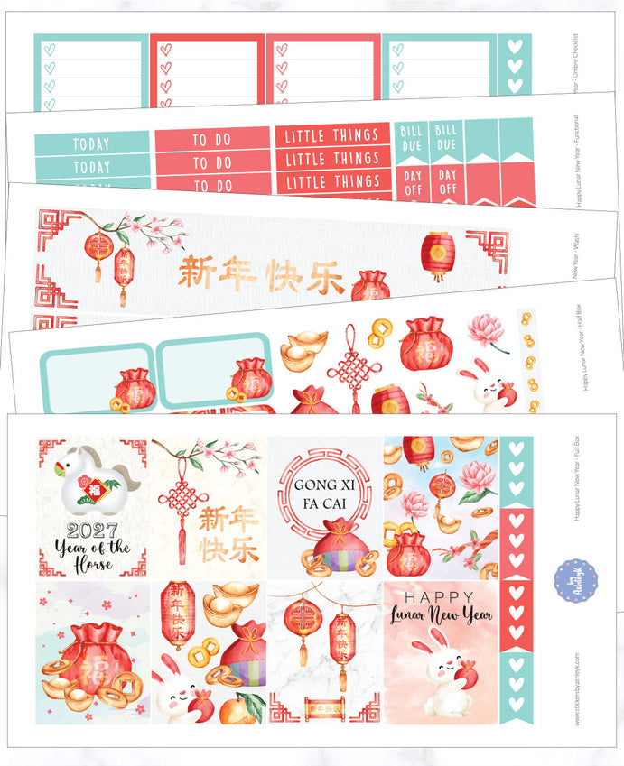 Happy Lunar New Year Weekly Kit