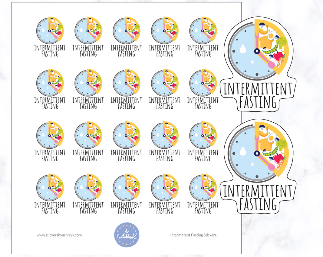 Intermittent Fasting Stickers