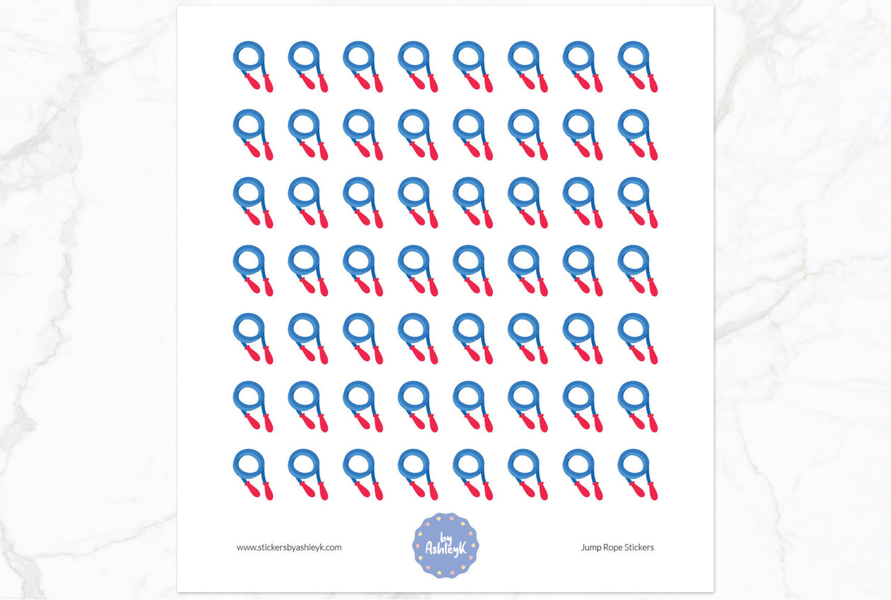 Jump Rope Stickers