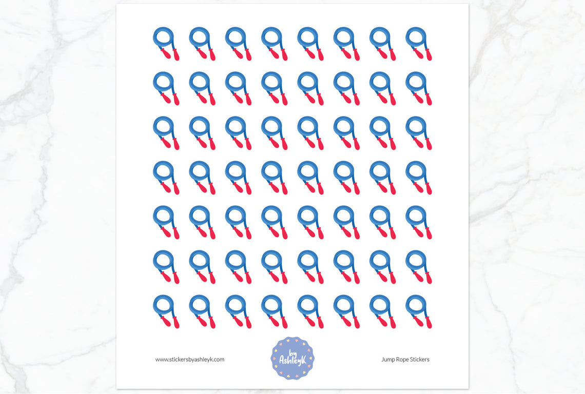 Jump Rope Stickers