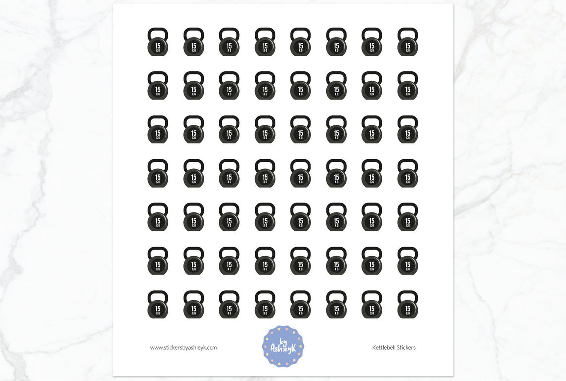 Kettlebell Stickers
