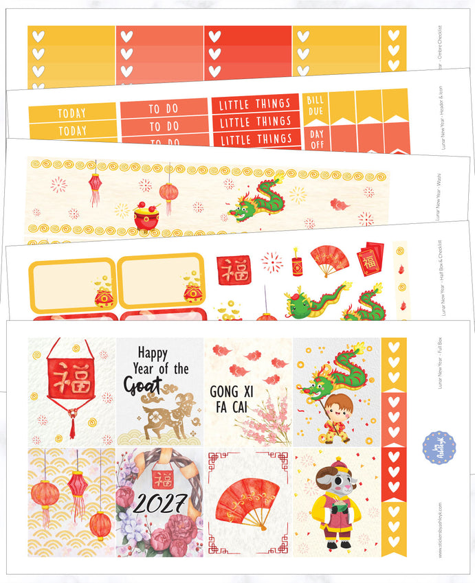 Lunar New Year Weekly Kit