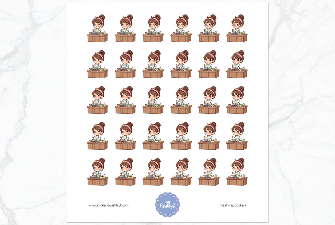 Meal Prep Stickers