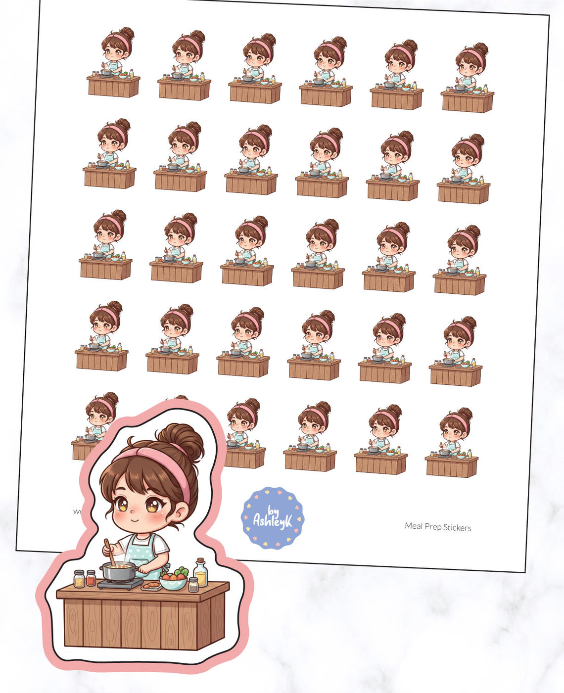 Meal Prep Stickers