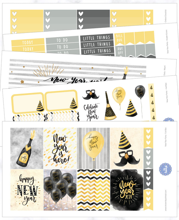 New Year Party Weekly Kit 