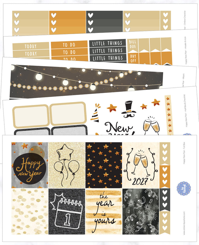 New Year Weekly Kit