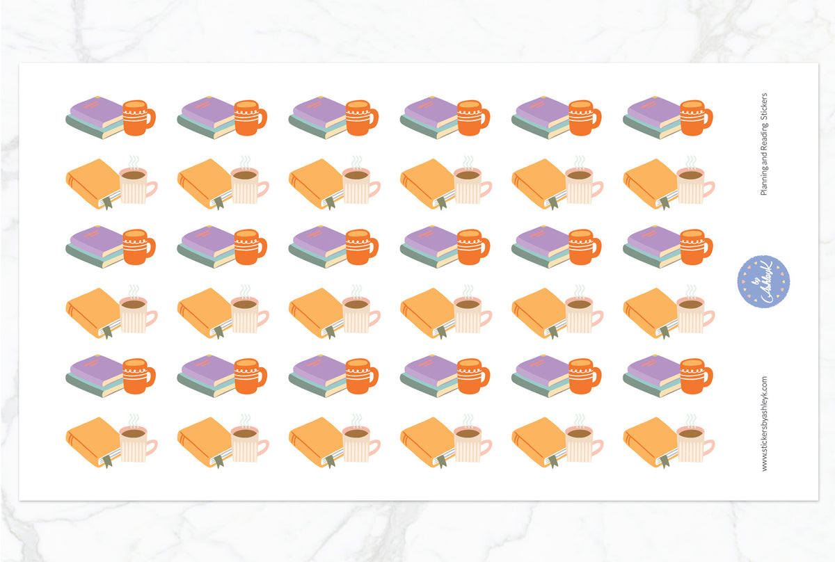Planning and Reading Stickers – Stickers by AshleyK