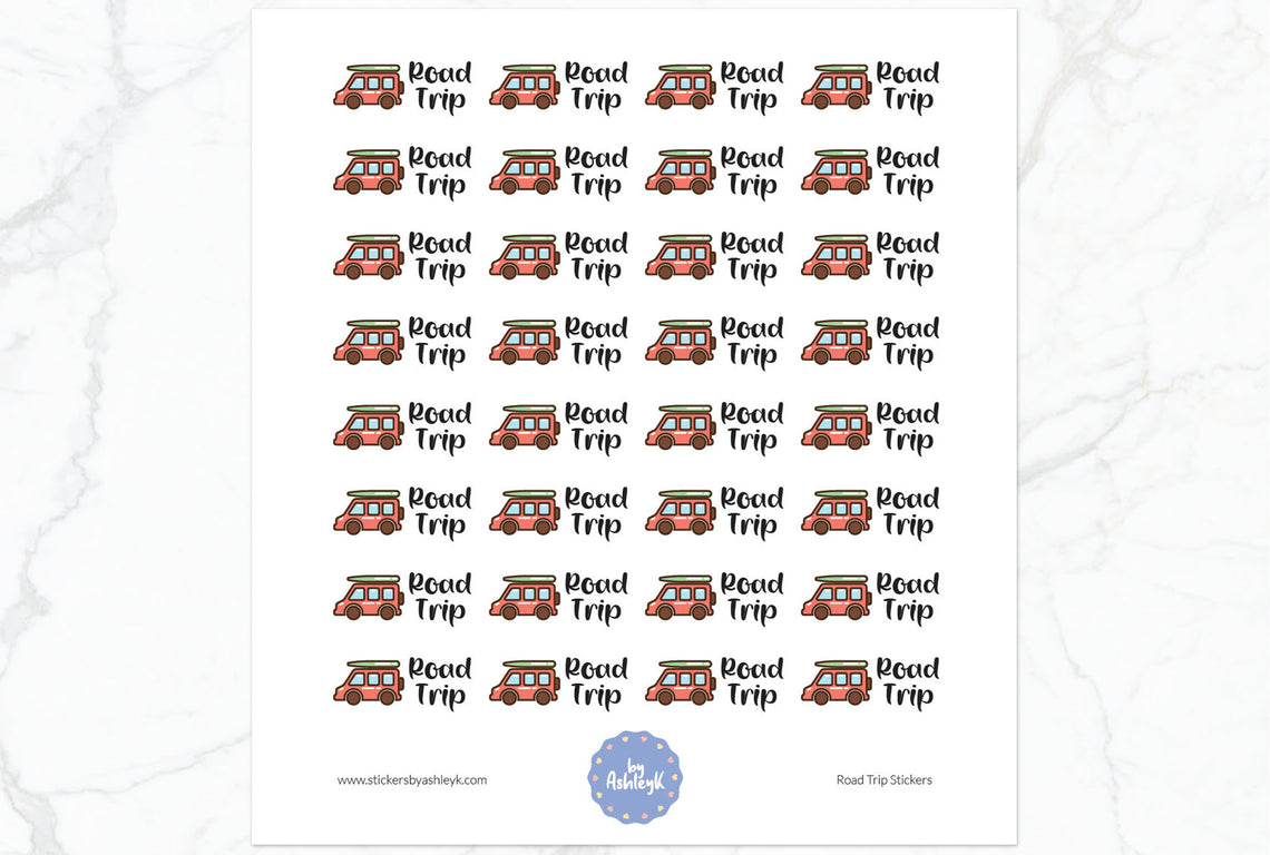Road Trip Stickers