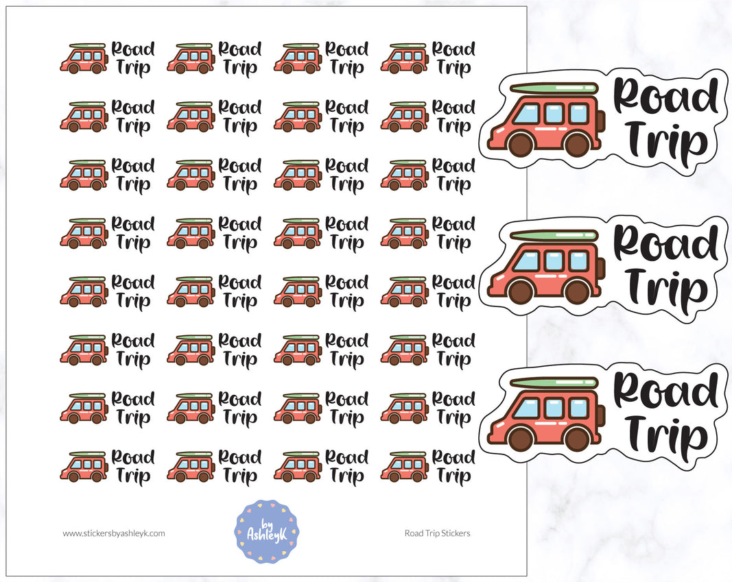 Road Trip Stickers