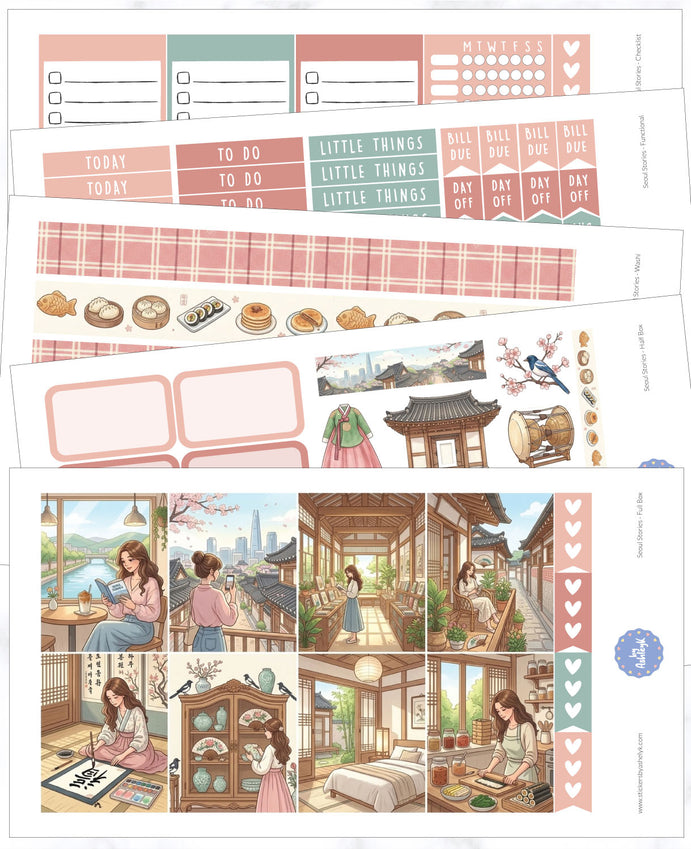 Seoul Stories Weekly Kit 