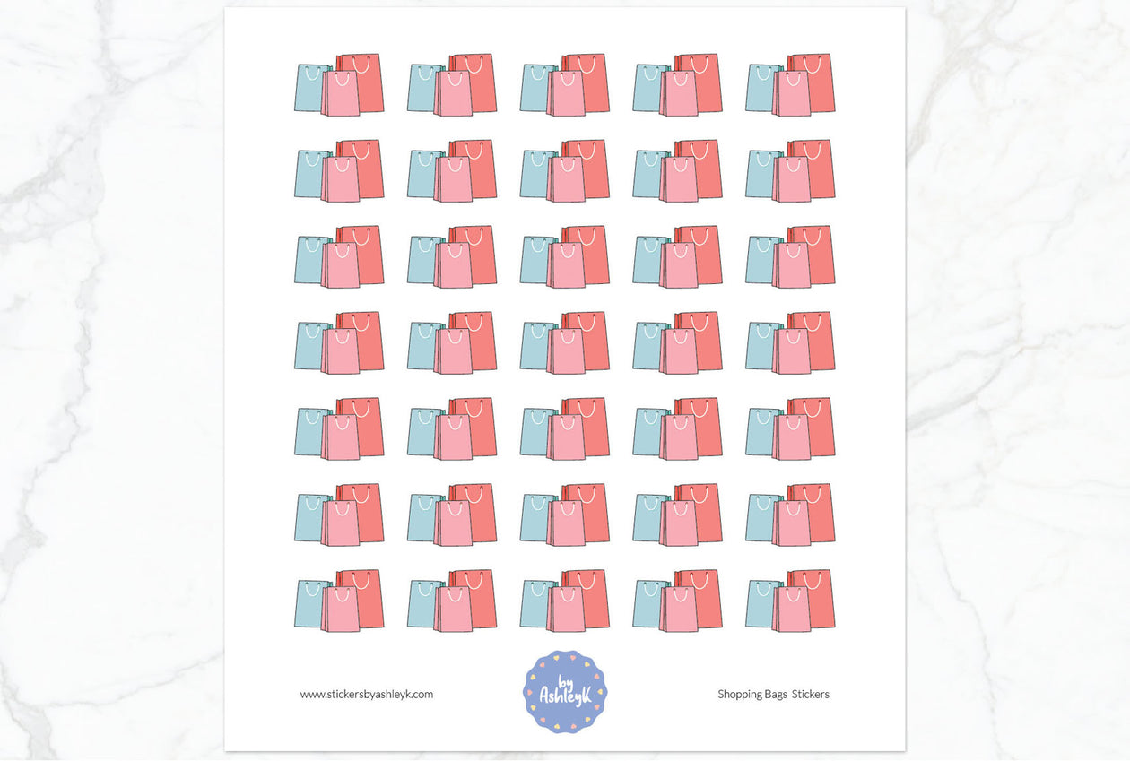Shopping Bags Stickers