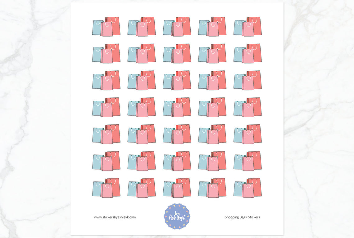 Shopping Bags Stickers