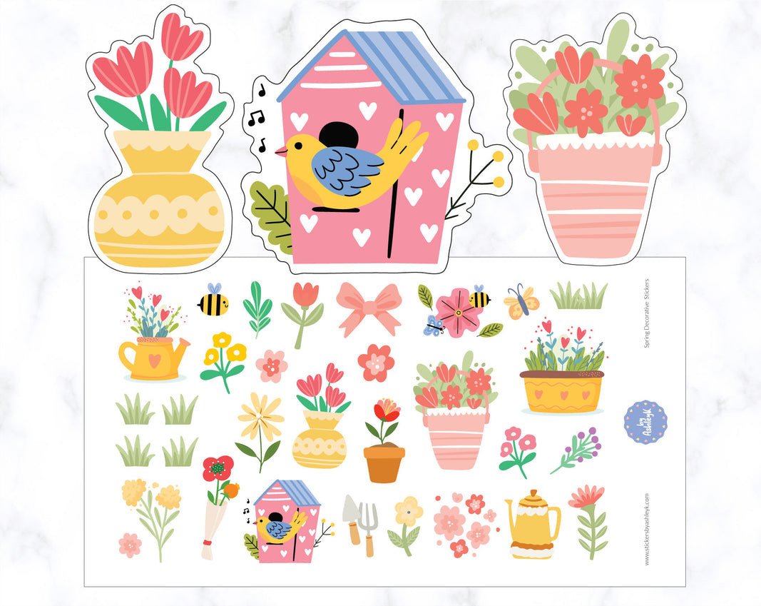 Spring Decorative Stickers