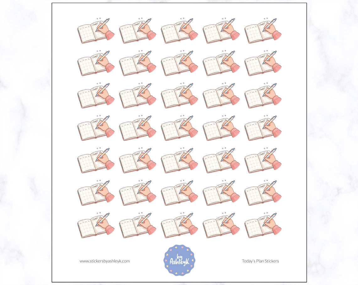 Today's Plan Planner Stickers