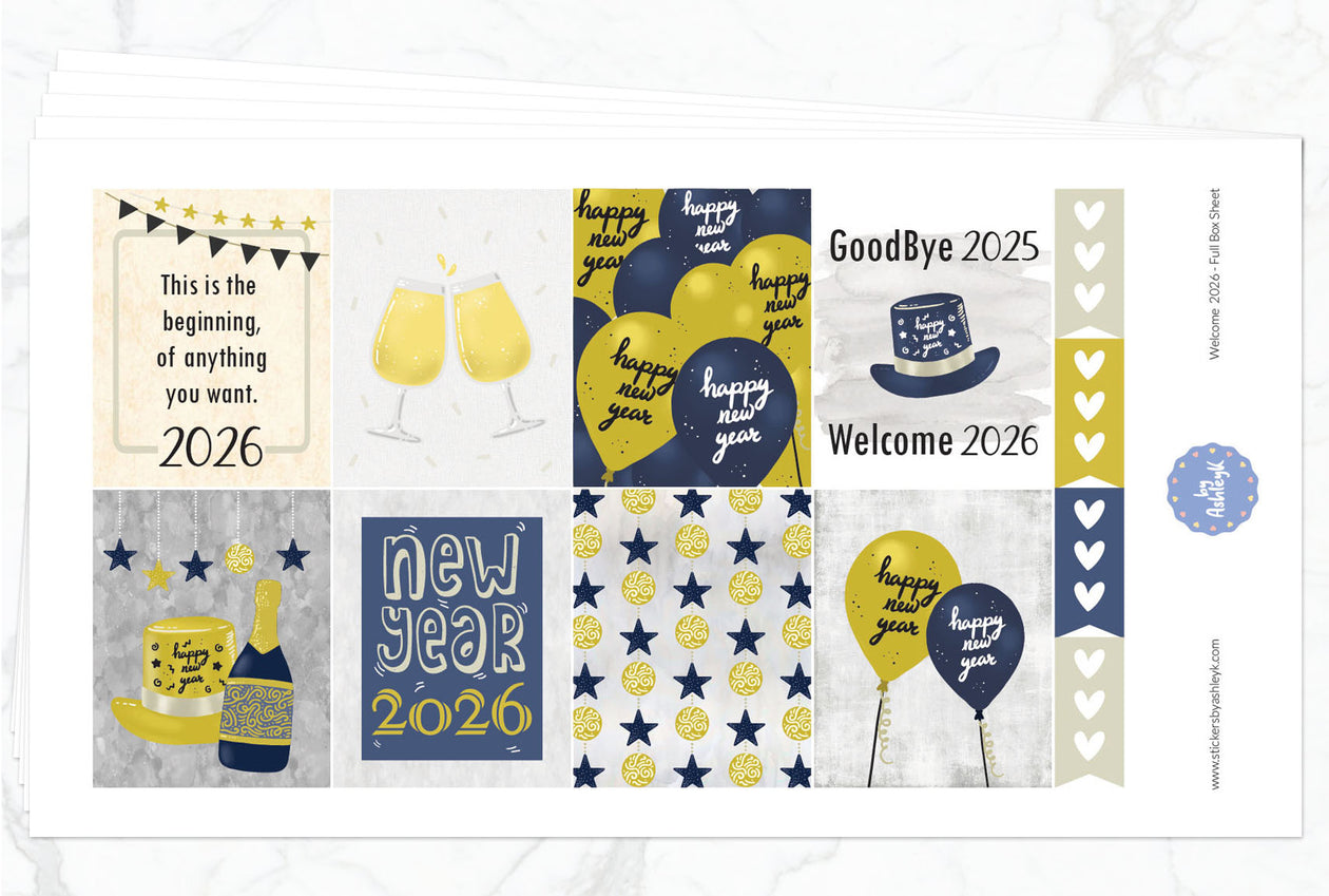 Welcome 2026 Weekly Kit  - Full Kit